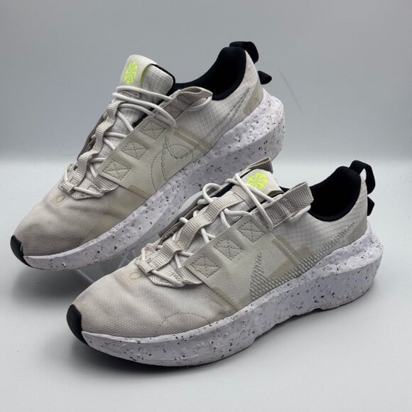 Nike Crater Impact SE Sneakers Men's 8.5 White DJ6308-100 Recycled Running Shoes - Picture 3 of 9